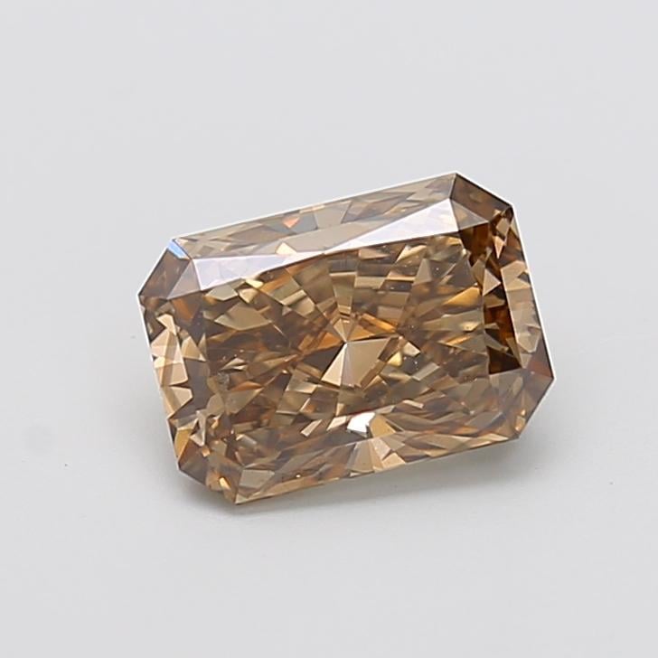 2.08 Ct. Fancy Light  Brown Radiant Lab Grown Diamond