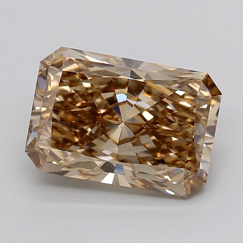 5.46 Ct. Fancy  Brown Radiant Lab Grown Diamond