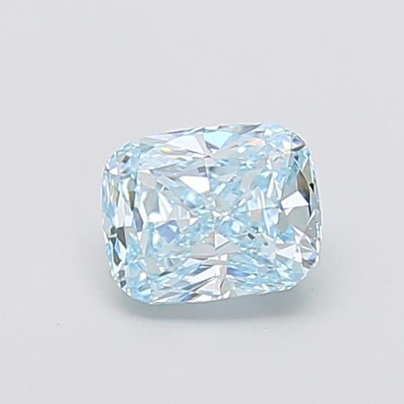 1.00 Ct. Fancy Blue Cushion Lab Grown Diamond