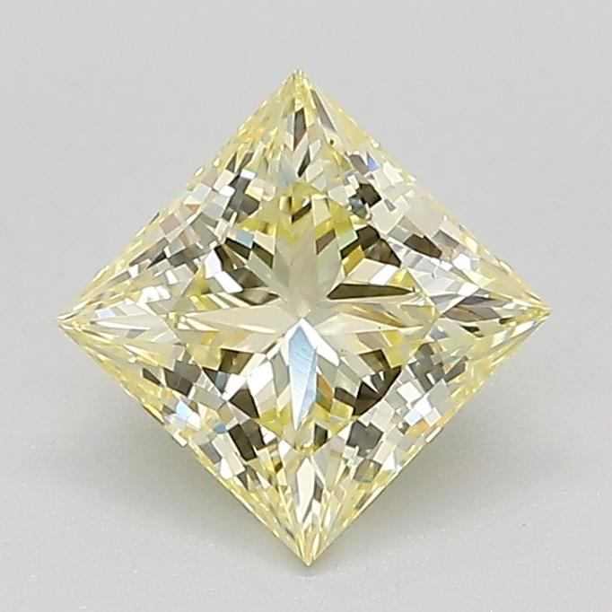 1.03 Ct. Fancy Yellow Princess Lab Grown Diamond