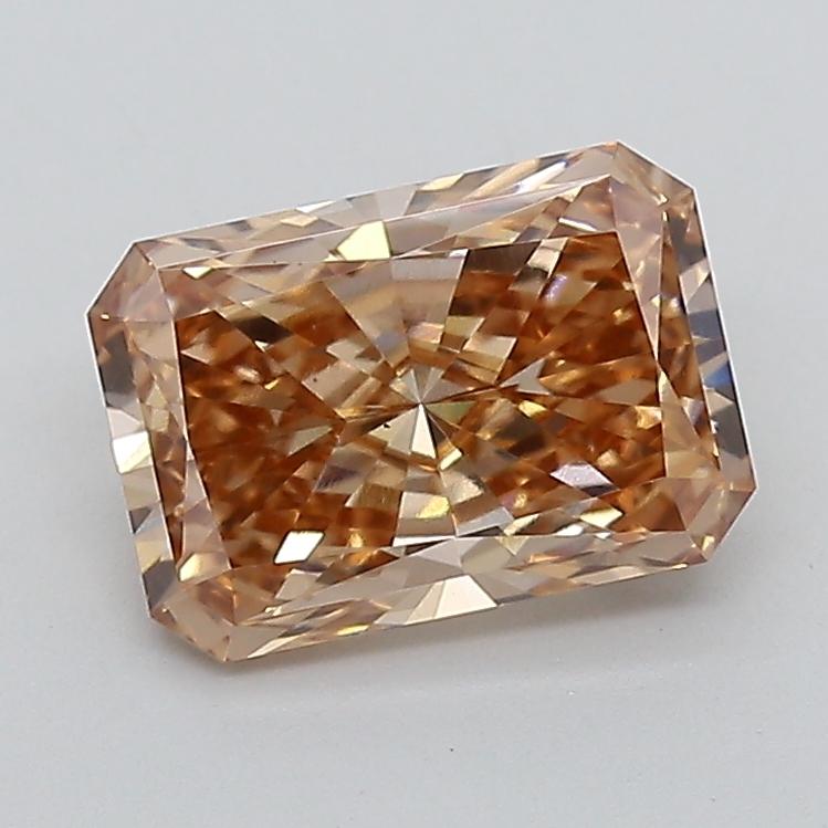 2.07 Ct. Fancy Light  Brown Radiant Lab Grown Diamond