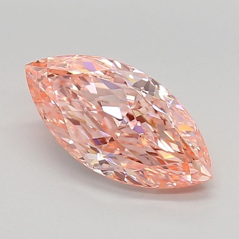 2.61 Ct. Fancy Vivid  Pink Marquise Lab Grown Diamond