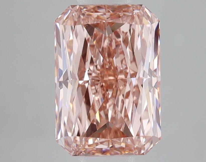 1.72 Ct. Fancy Vivid Pink Radiant Lab Grown Diamond