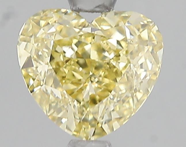 1.54 Ct. Fancy Intense Yellow Heart Lab Grown Diamond