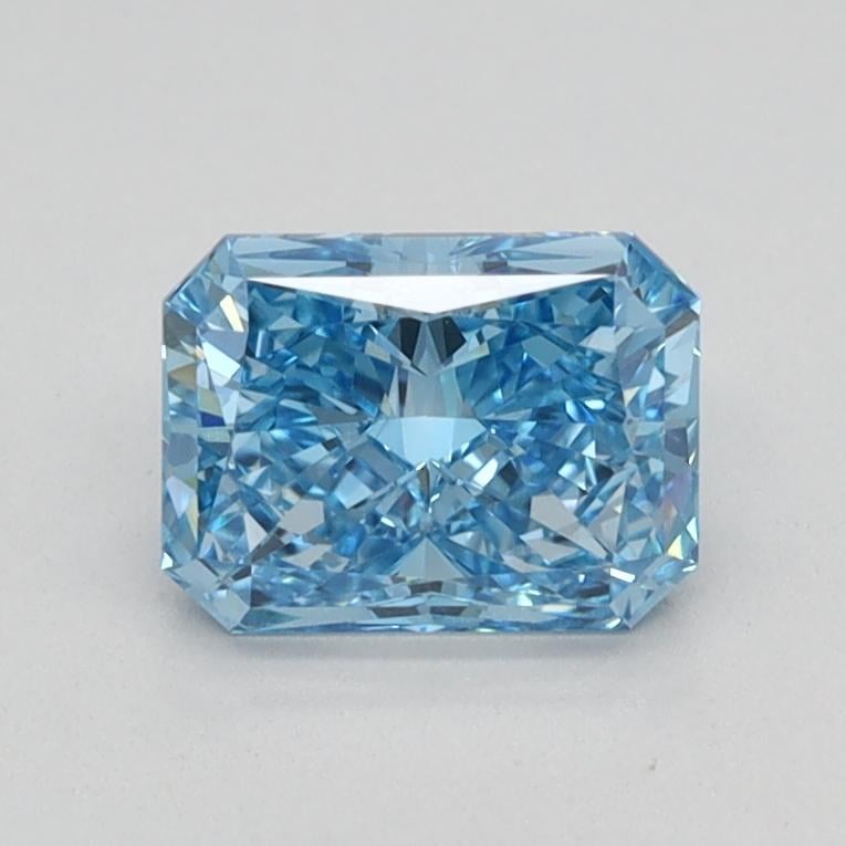 0.70 Ct. Fancy Vivid Blue Radiant Lab Grown Diamond