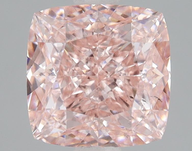 2.07 Ct. Fancy Intense Pink Cushion Lab Grown Diamond