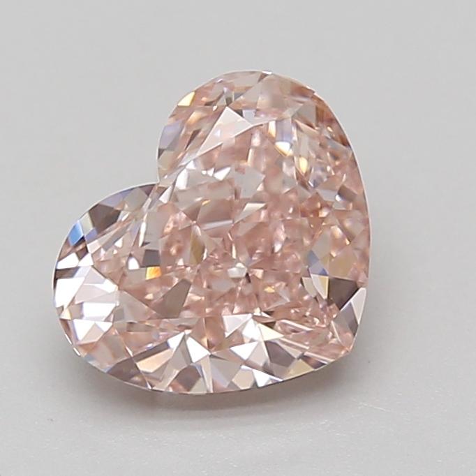 2.10 Ct. Fancy Pink Heart Lab Grown Diamond