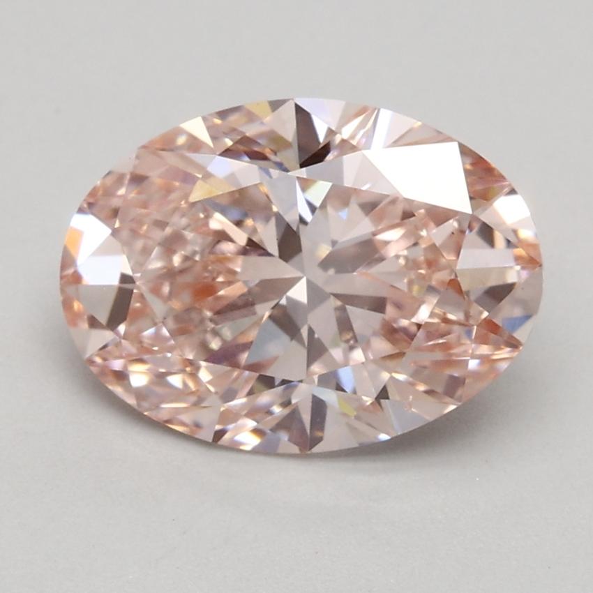 1.51 Ct. Fancy Pink Oval Lab Grown Diamond