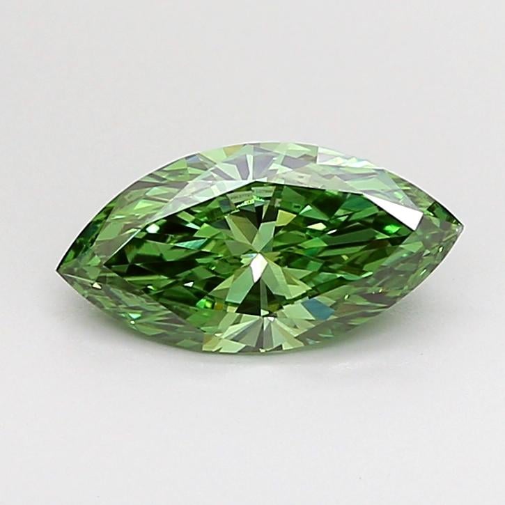 1.05 Ct. Fancy Green Marquise Lab Grown Diamond