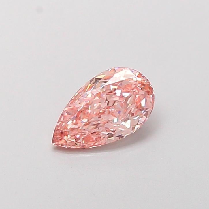 1.43 Ct. Fancy Intense Pink Pear Lab Grown Diamond