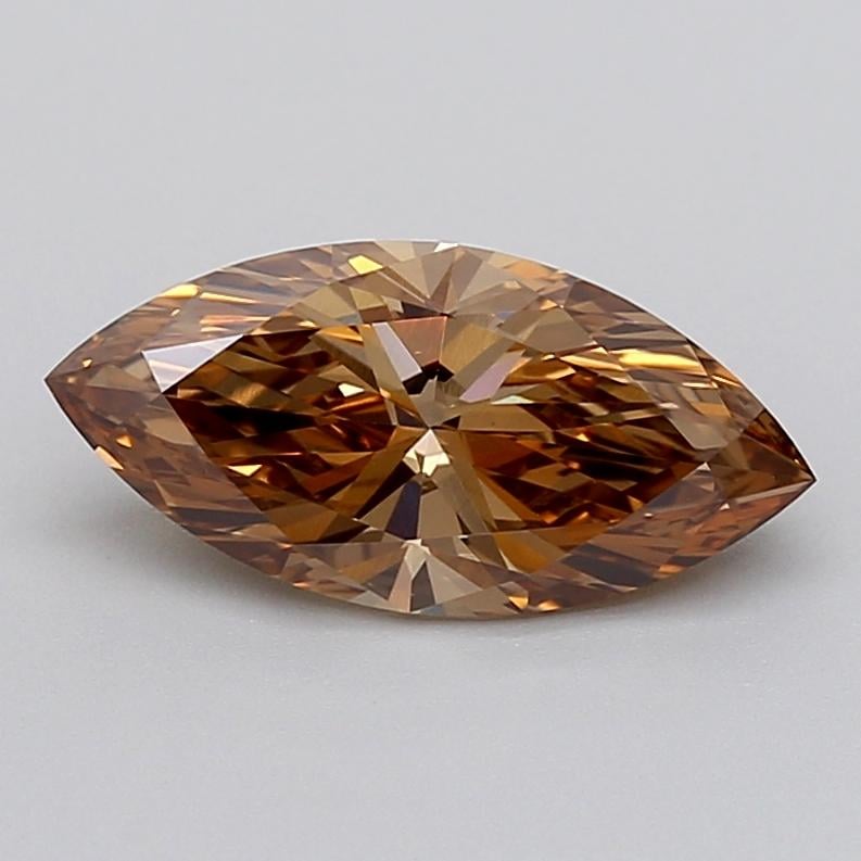 1.98 Ct. Fancy Light  Brown Marquise Lab Grown Diamond