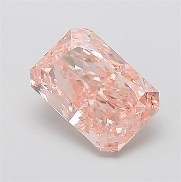 2.12 Ct. Fancy Intense Pink Radiant Lab Grown Diamond