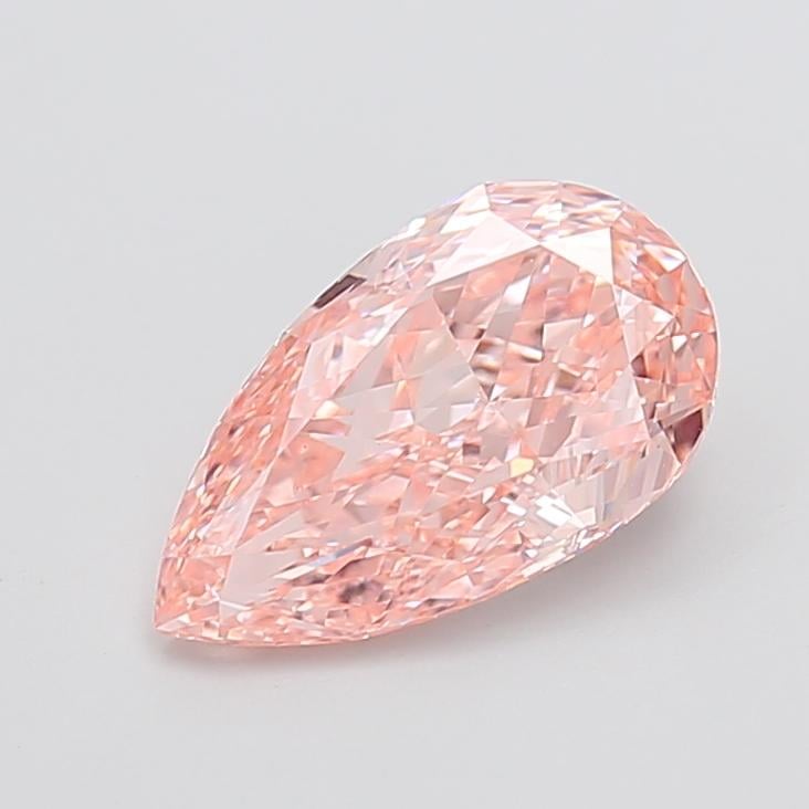 2.67 Ct. Fancy Pink Pear Lab Grown Diamond