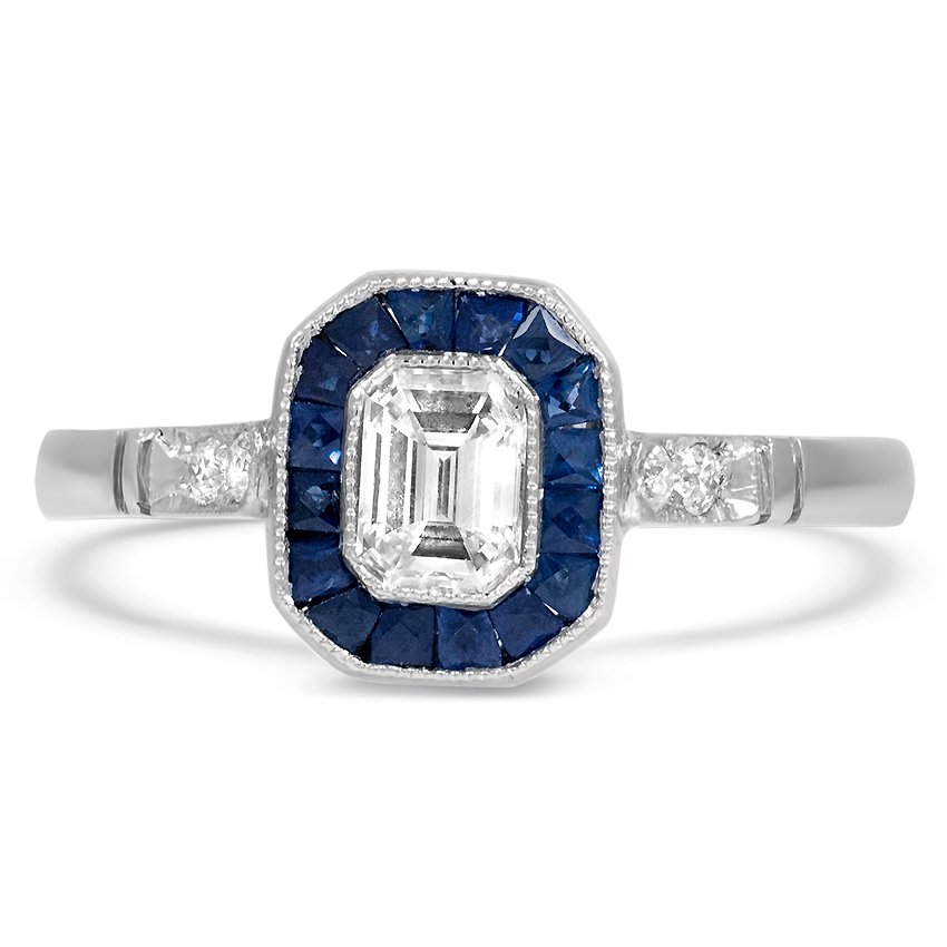 Art Deco Diamond Vintage Ring | Alysha | Brilliant Earth