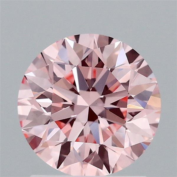 1.49 Ct. Fancy Intense Pink Round Lab Grown Diamond