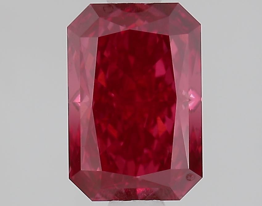 1.28 Ct. Fancy Deep Pink Radiant Lab Grown Diamond