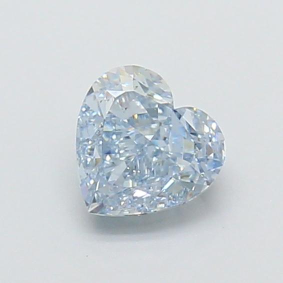 1.00 Ct. Fancy Fancy Blue Heart Lab Grown Diamond