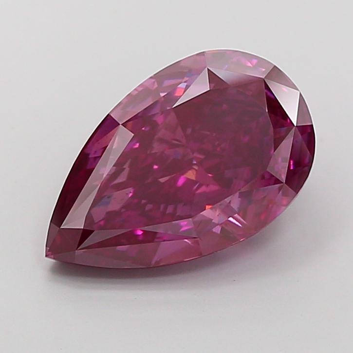 5.00 Ct. Fancy Deep Pink Pear Lab Grown Diamond