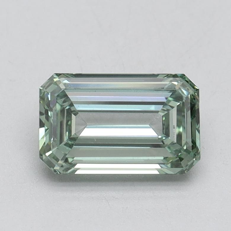 1.00 Ct. Fancy Intense Green Emerald Lab Grown Diamond