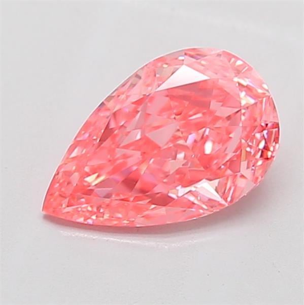 1.33 Ct. Fancy Vivid Pink Pear Lab Grown Diamond
