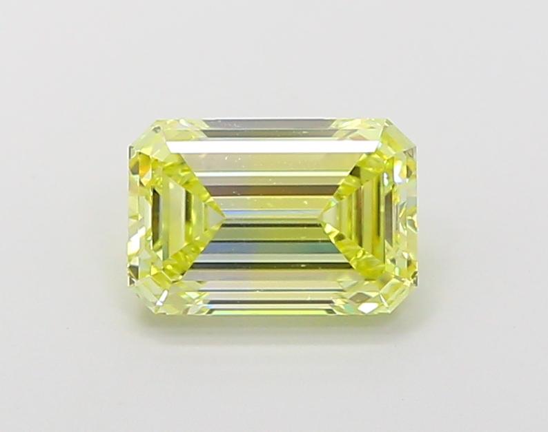 1.76 Ct. Fancy Intense  Yellow Emerald Lab Grown Diamond