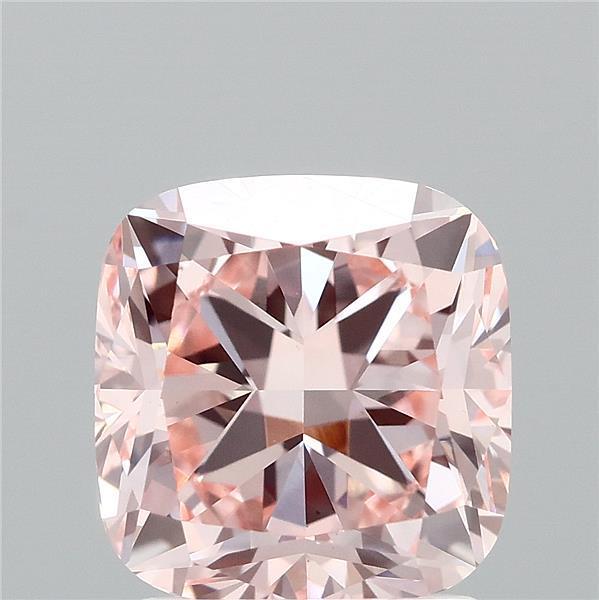 2.08 Ct. Fancy Intense Pink Cushion Lab Grown Diamond