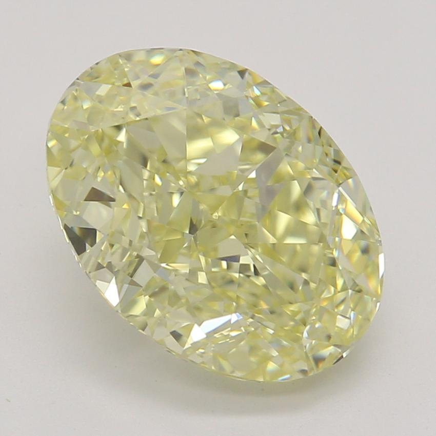 2.20 Ct. Fancy Yellow Oval Diamond