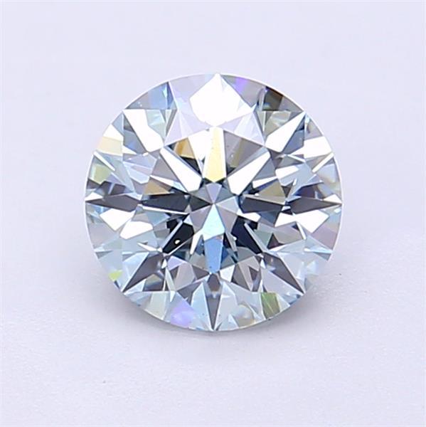 1.03 Ct. Fancy Intense Blue Round Lab Grown Diamond