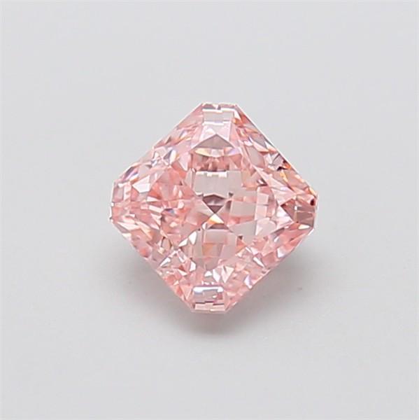 1.09 Ct. Fancy Intense Pink Radiant Lab Grown Diamond