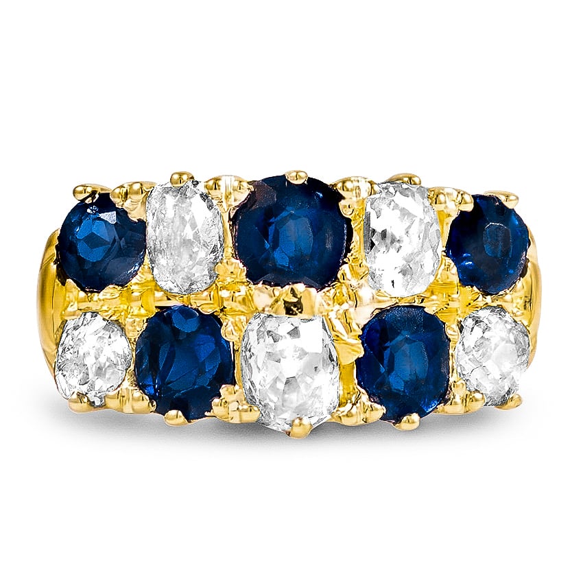 Victorian Diamond Cocktail Ring