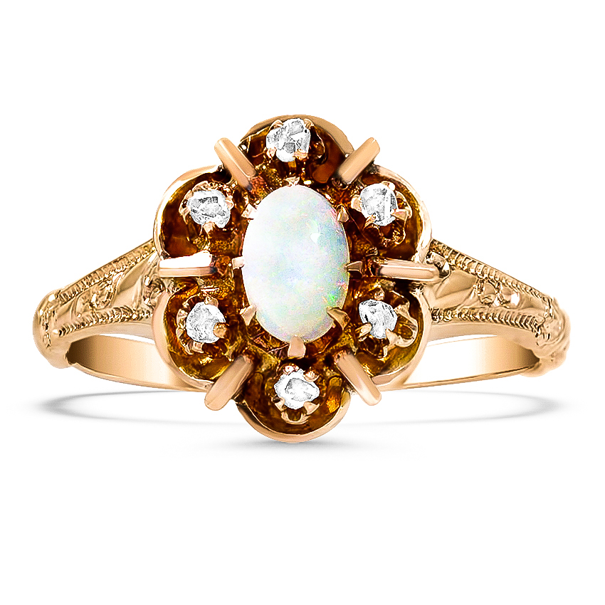Victorian Opal Vintage Ring | Rosalene | Brilliant Earth