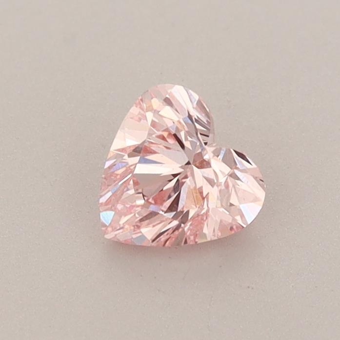 0.43 Ct. Fancy Pink Heart Lab Grown Diamond