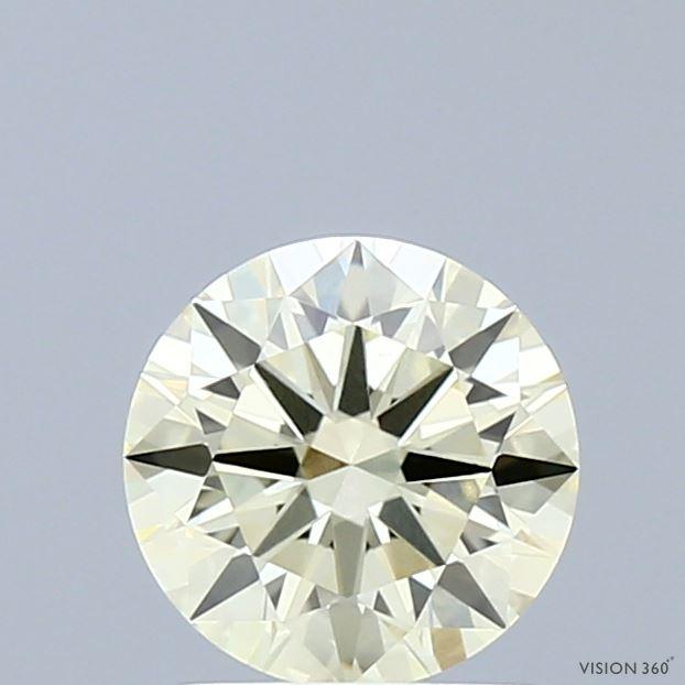 1.00 Ct. Fancy Light Yellow Round Lab Grown Diamond