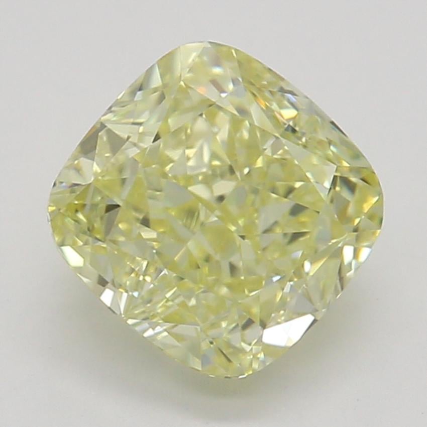 1.01 Ct. Fancy Yellow Cushion Diamond