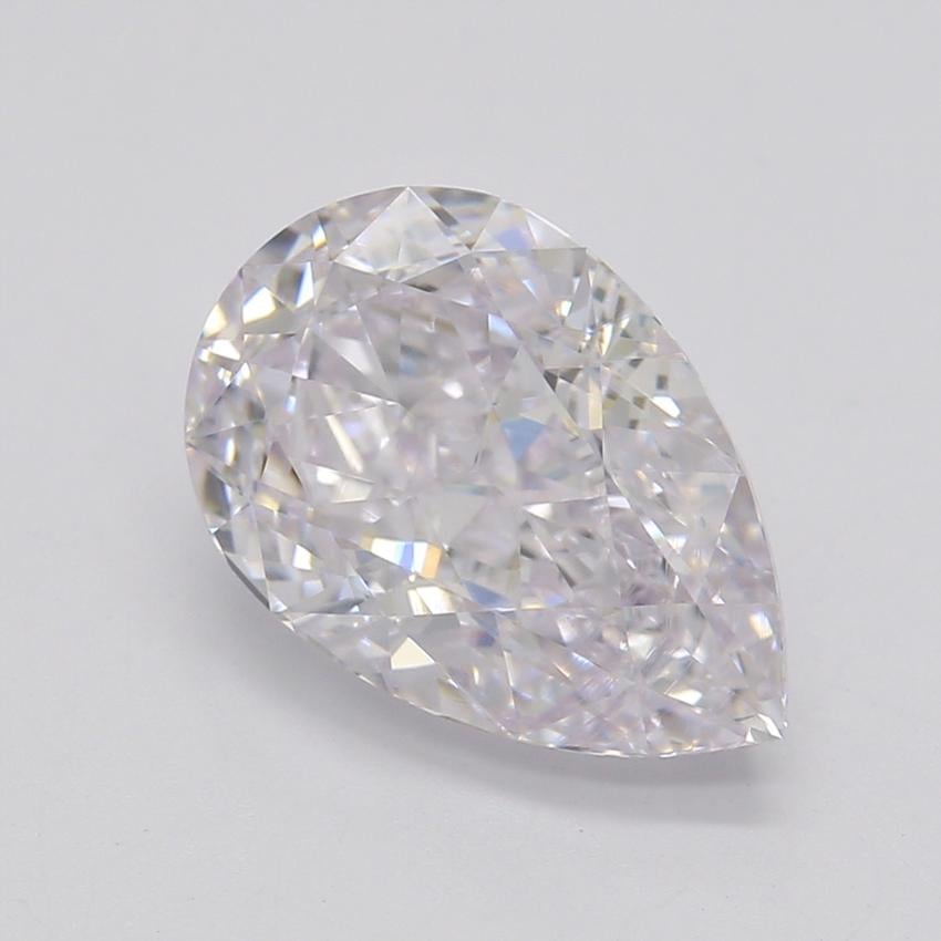 1.70 Ct. Very Light Pink Pear Diamond