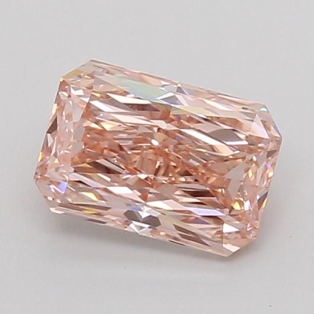 1.59 Ct. Fancy Vivid Pink Radiant Lab Grown Diamond