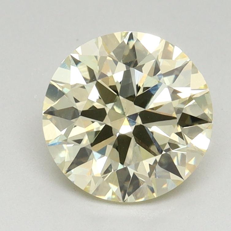 1.54 Ct. Fancy Light Yellow Round Lab Grown Diamond