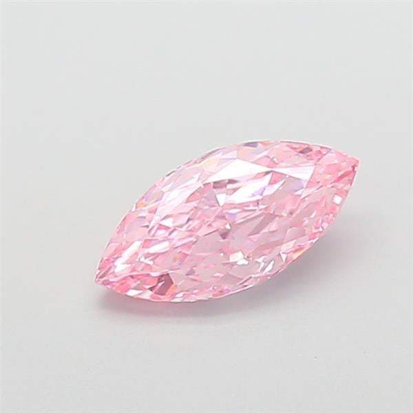 1.32 Ct. Fancy Vivid Pink Marquise Lab Grown Diamond