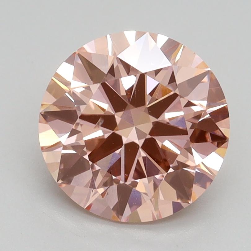 2.03 Ct. Fancy Intense Pink Round Lab Grown Diamond