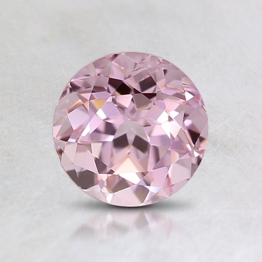 6mm Light Pink Round Lab Grown Sapphire