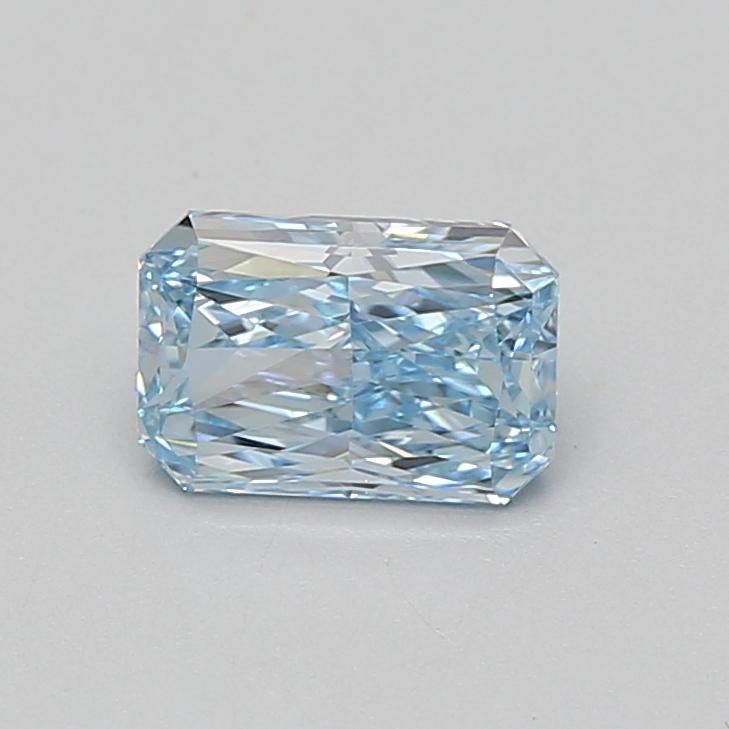 1.09 Ct. Fancy Vivid Blue Radiant Lab Grown Diamond
