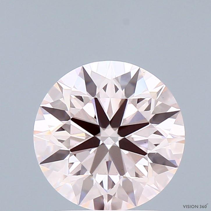 2.04 Ct. Fancy Light Pink Round Lab Grown Diamond