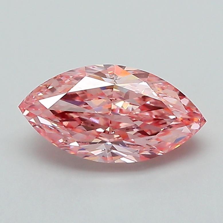 1.07 Ct. Fancy Intense Pink Marquise Lab Grown Diamond