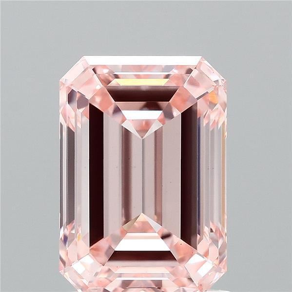 2.03 Ct. Fancy Intense Pink Emerald Lab Grown Diamond