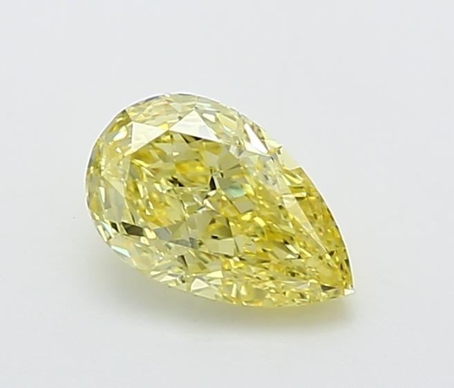 1.01 Ct. Fancy Intense  Yellow Pear Lab Grown Diamond