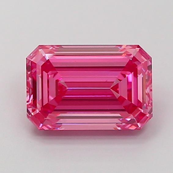 1.75 Ct. Fancy Vivid Pink Emerald Lab Grown Diamond