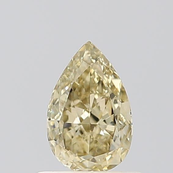 0.55 Ct. Fancy Intense Yellow Pear Lab Grown Diamond
