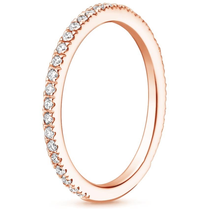 14K Rose Gold Luxe Ballad Diamond Ring (1/4 ct. tw.), large side view