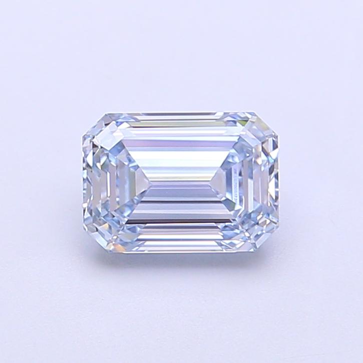 1.09 Ct. Fancy Intense Blue Emerald Lab Grown Diamond