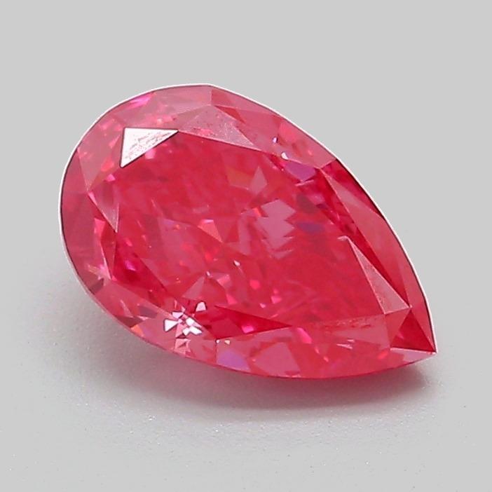 1.13 Ct. Fancy Vivid Pink Pear Lab Grown Diamond